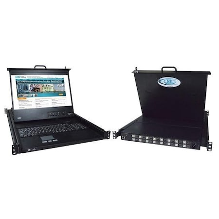 Network Technologies Rackmount 4K Kvm Drawer With 4, RACKMUX-4K17-N-8HD4K RACKMUX-4K17-N-8HD4K